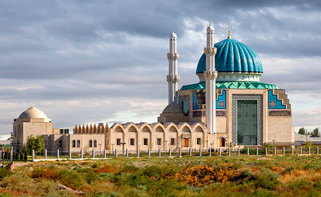 Mausoleum of Khoja Ahmed Yasawi, Turkistan, Turkistan Region, Kazakhstan